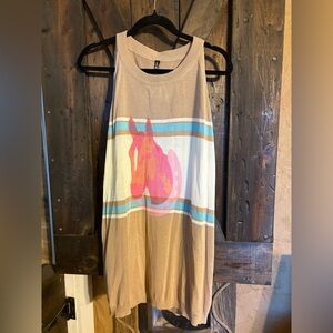 2 Fly knit Horse Tank
